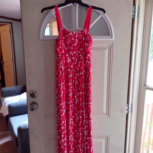 Lane Bryant Dresses & Skirts - Lane Bryant Long Pink Dress